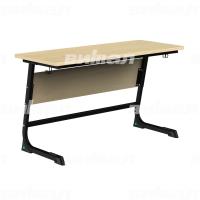 Стол ученический 2-местный регулируемый по высоте «L 50x30» в Твери